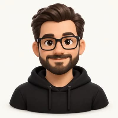 Patryk, owner DigitalQuest. Ilustrowany avatar.